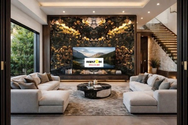 Đá Ốp Vách Tivi - Xu Hướng Thiết Kế Hiện Đại Và Tinh Tế