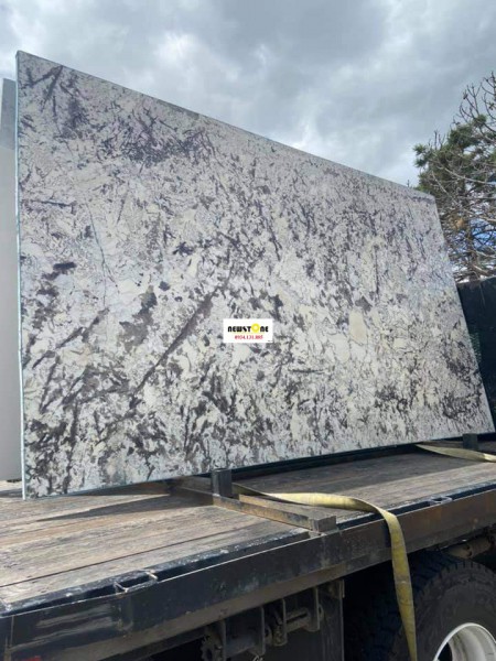 Đá hoa cương tự nhiên Granite White Diamond nhập khẩu