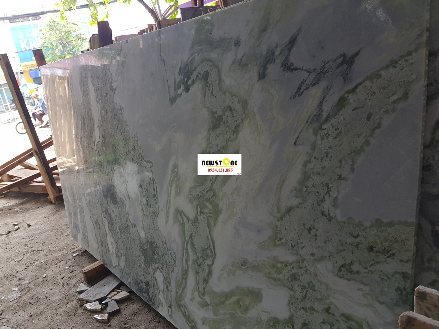 da marble xanh ngoc