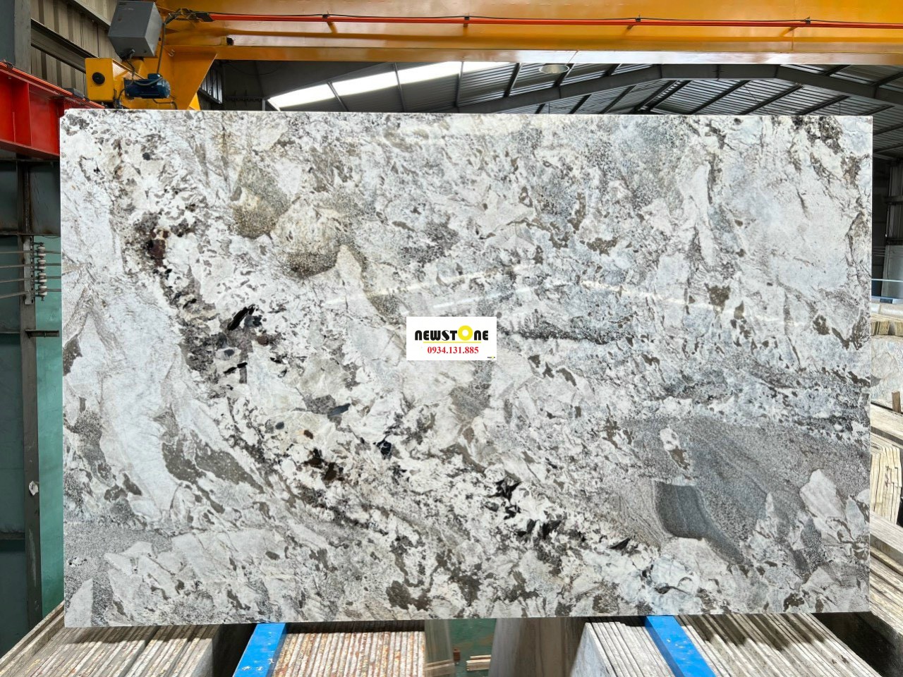 Đá Granite Azul White