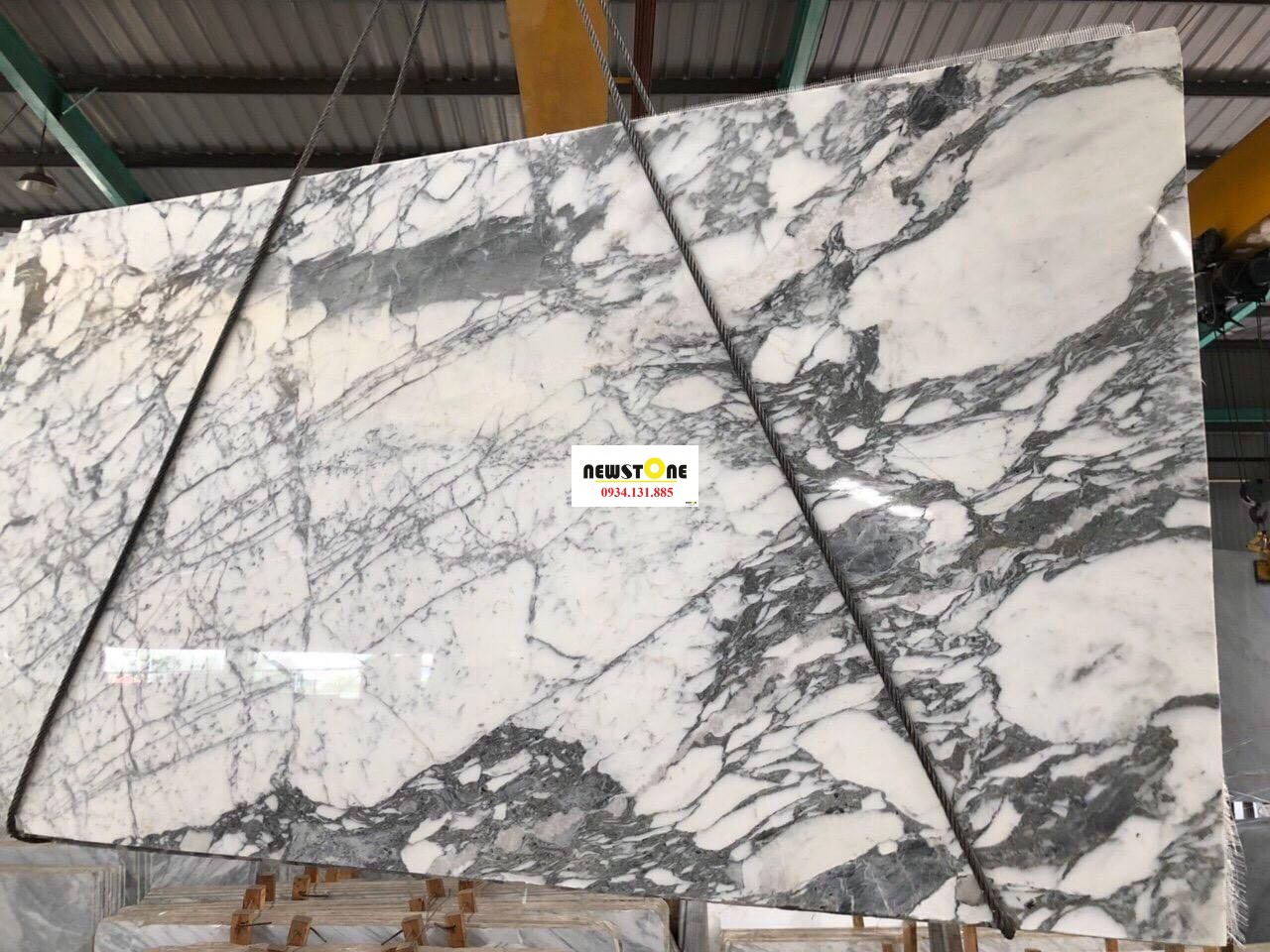 Đá Marble Arabescato White