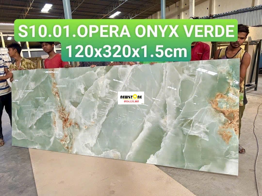 Đá Nhân Tạo Opera Onyx Verde