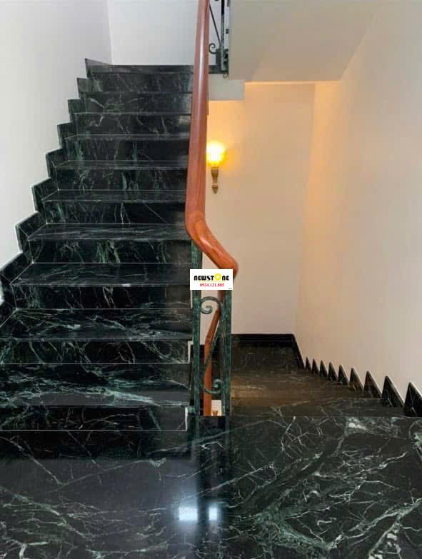 Đá Marble Xanh Mạng Nhện
