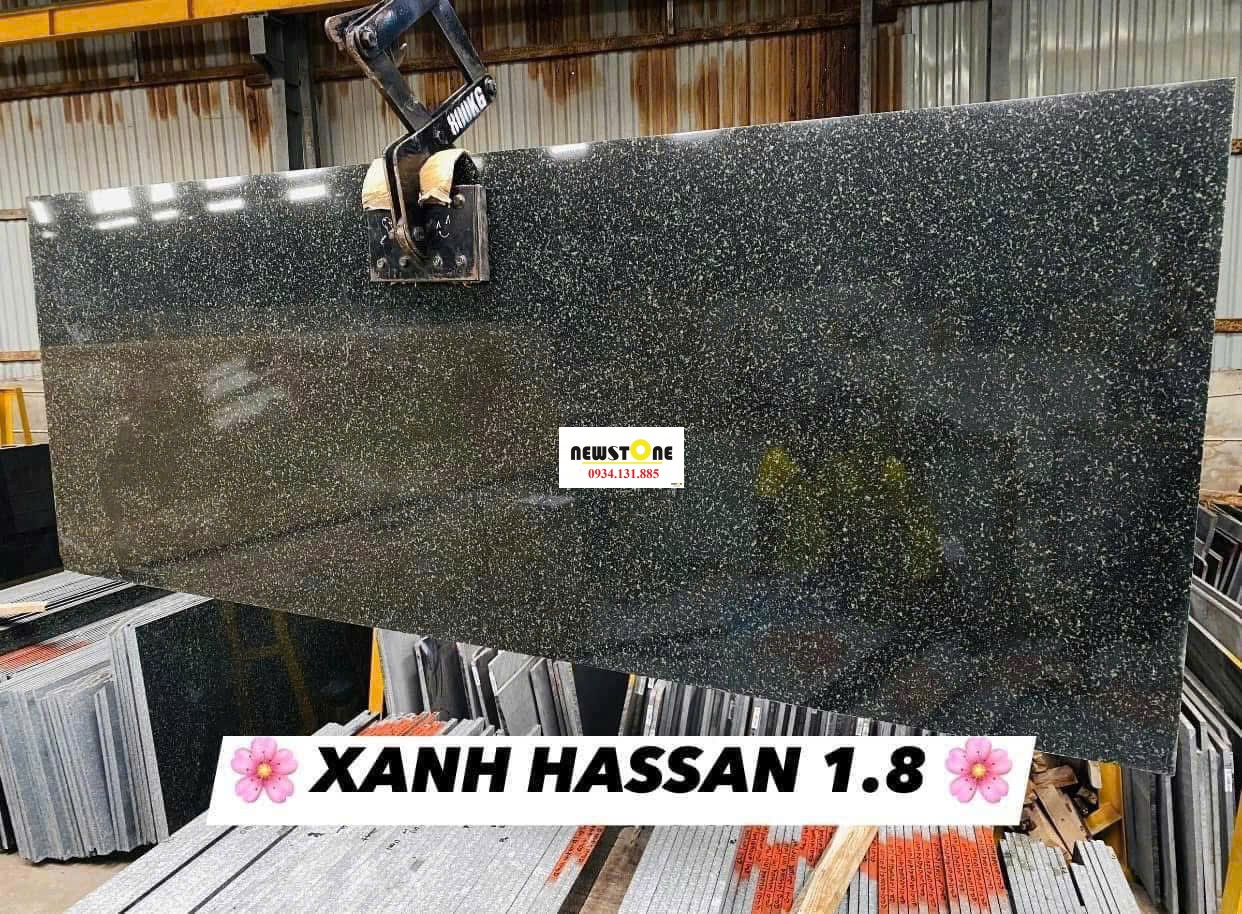 Đá Granite Xanh Hassan