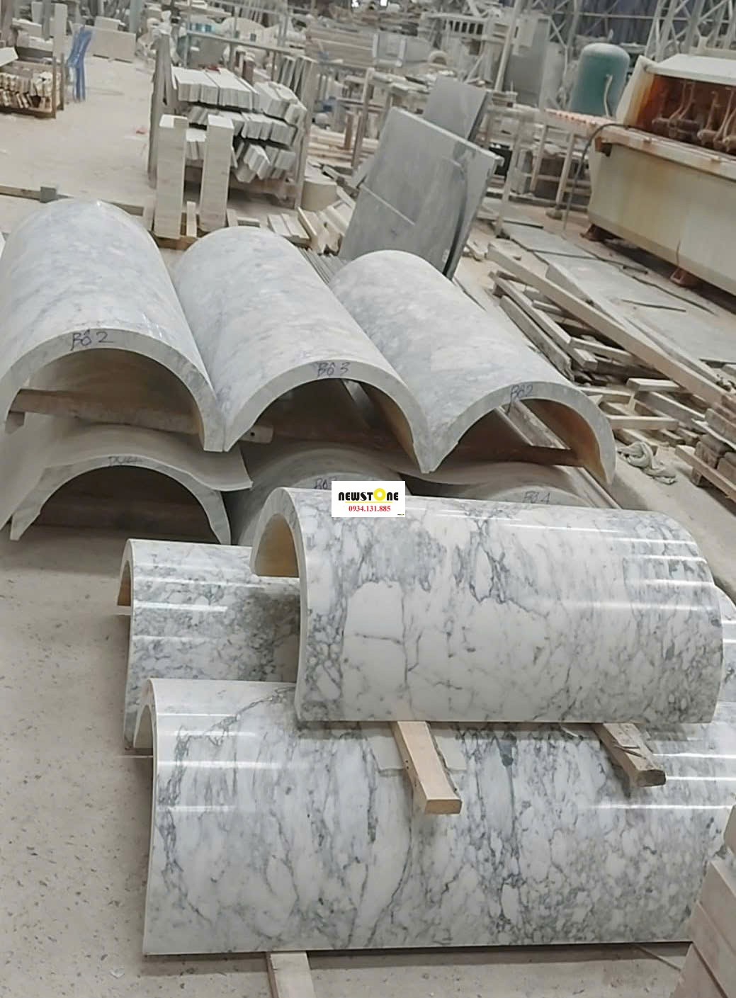 Đá Marble Trắng