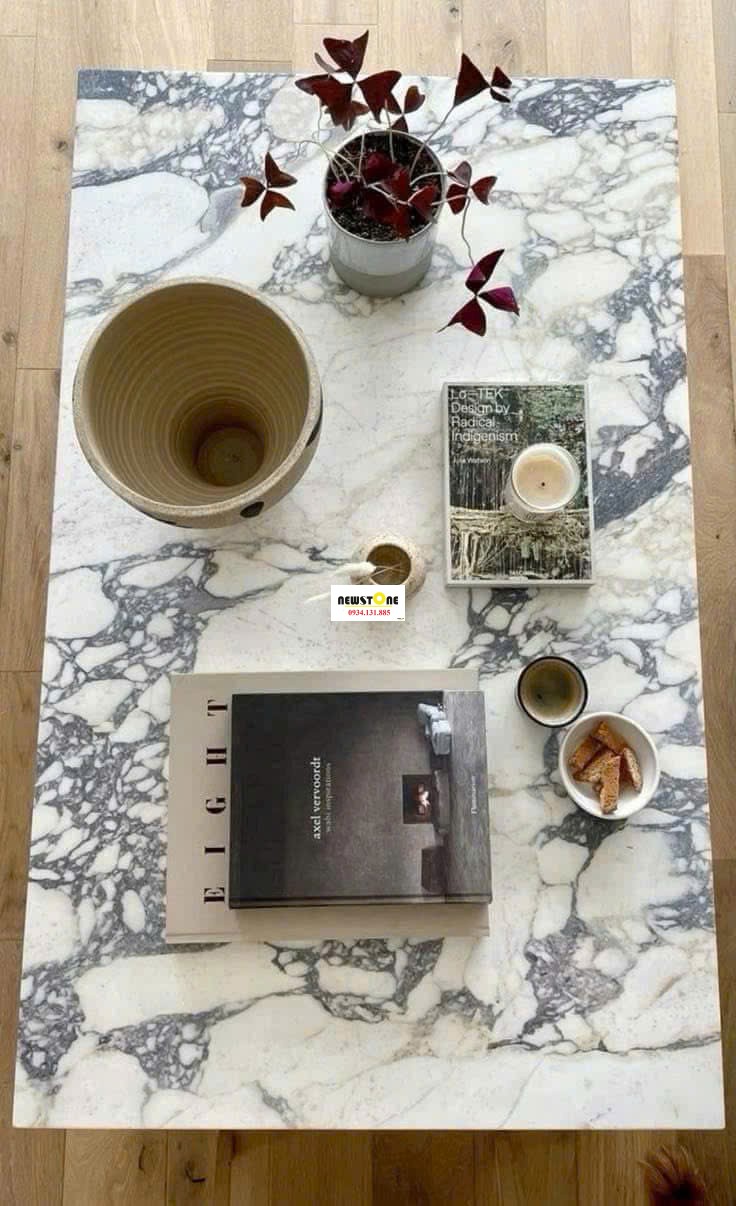 Đá Marble Trắng Calacatta