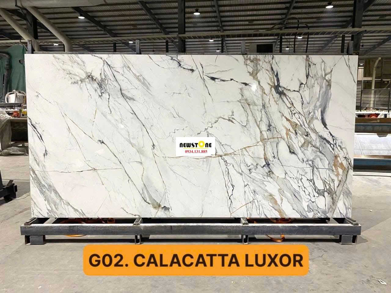 Đá Nung Kết Calacatta Luxor