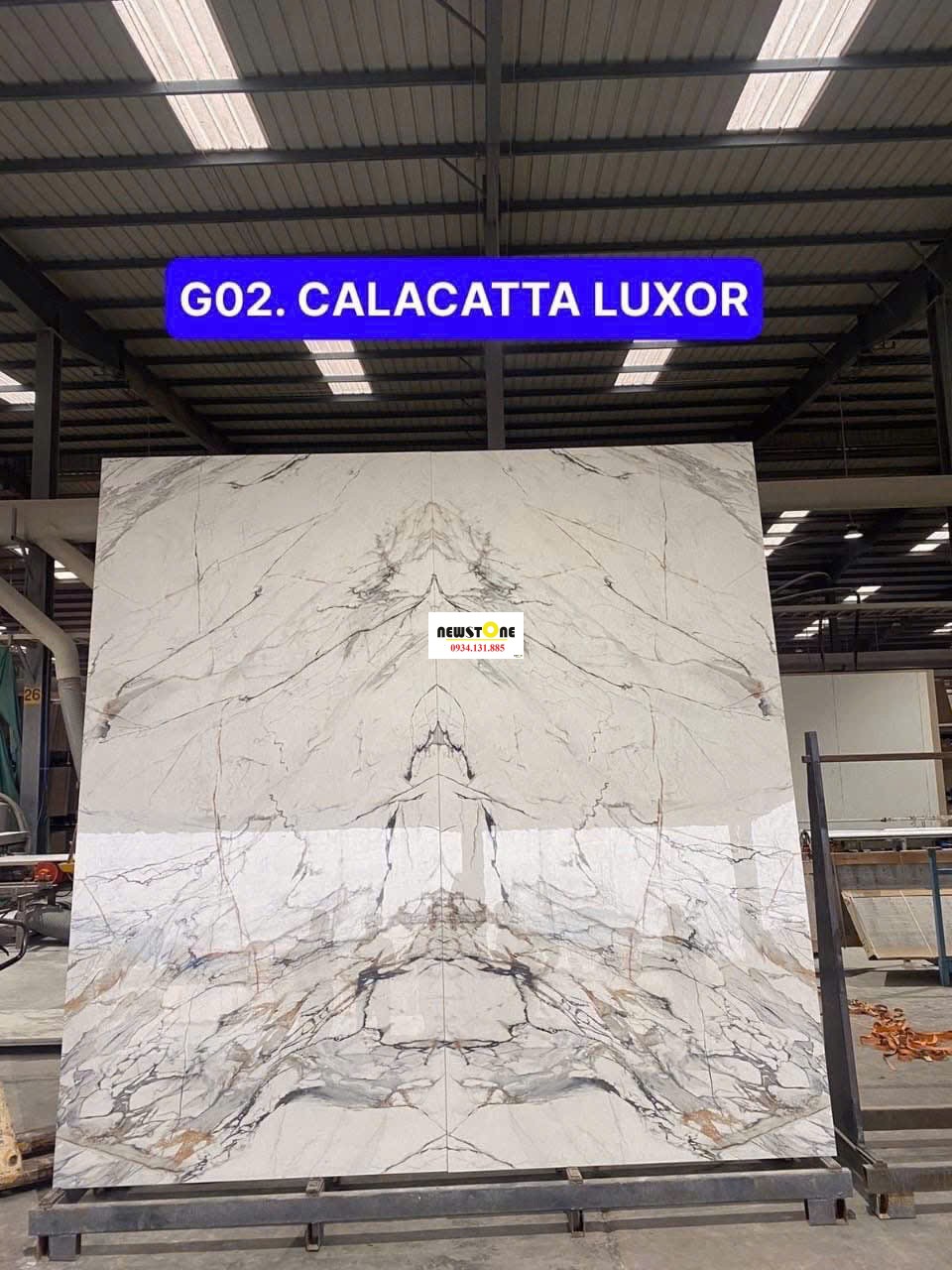 Đá Nung Kết Calacatta Luxor