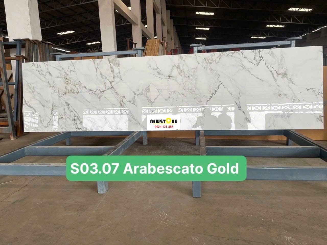Đá Nung Kết Arabescato Gold
