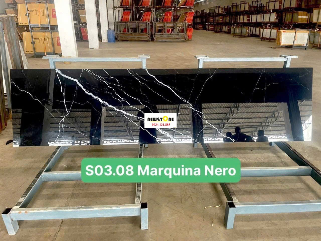 Đá Nung Kết Marquina Nero