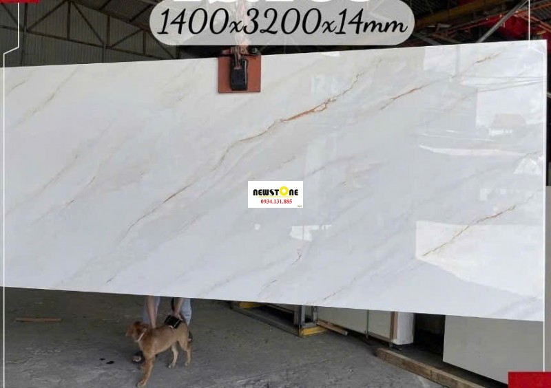 Đá trắng vân mây