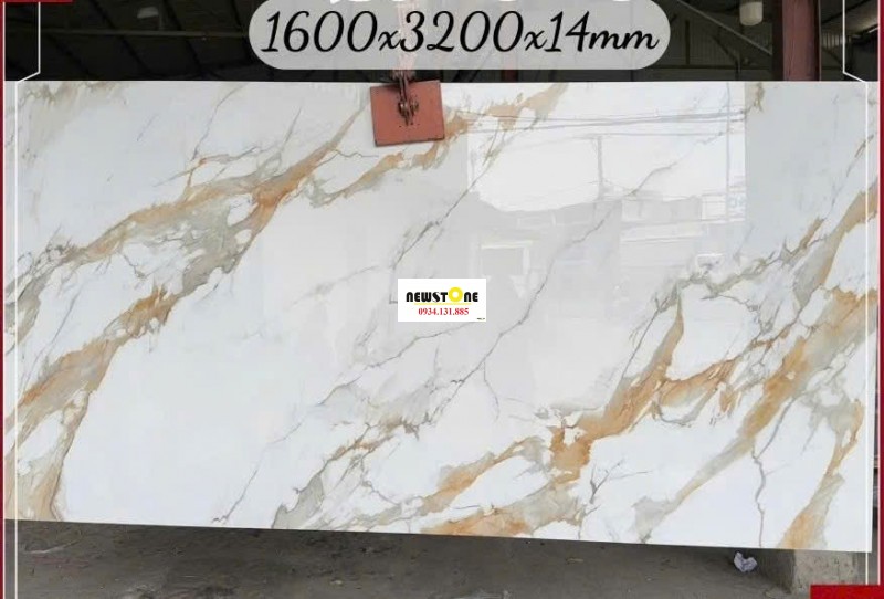 Đá trắng vân mây