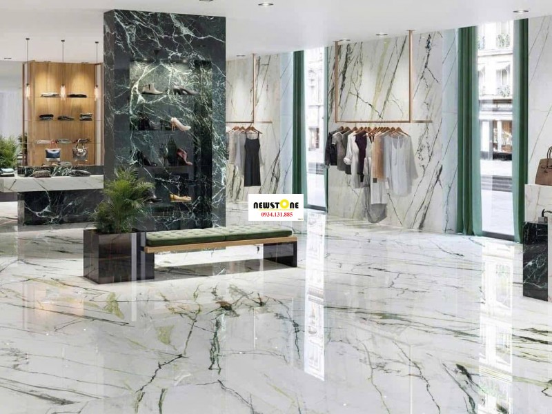 Đá Nhân Tạo Cao Cấp Calacatta Green