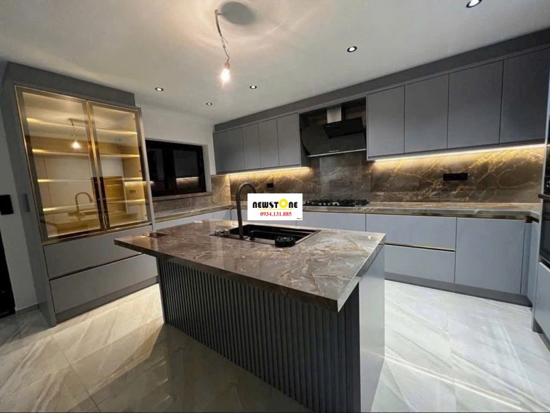 Đá Nhân Tạo Versace Gold