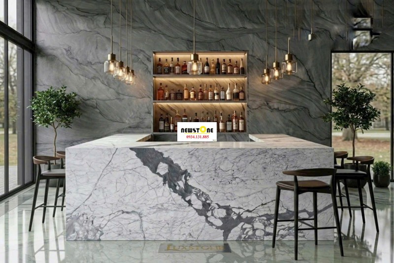 Đá Marble Calacatta White