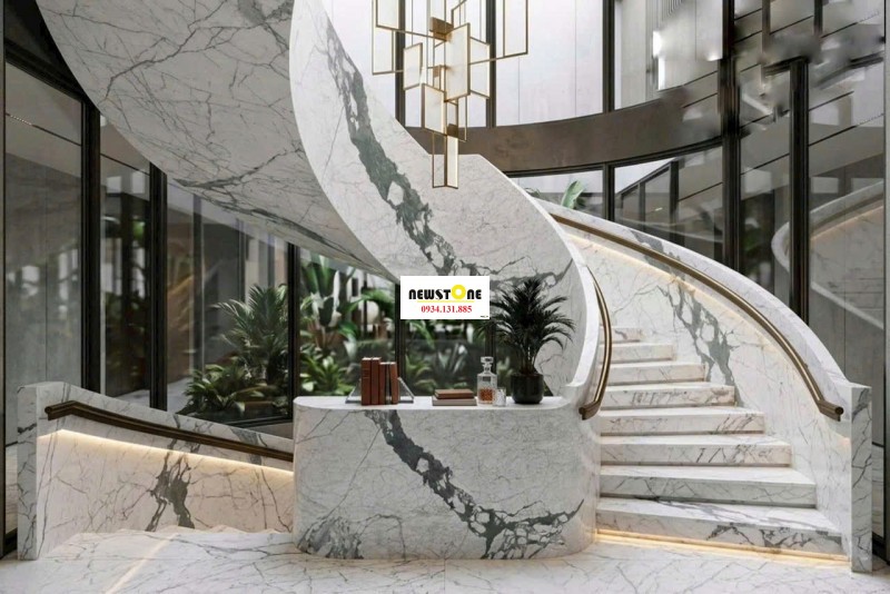 Đá Marble Calacatta White