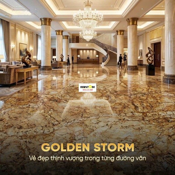 Đá Granite Golden Storm