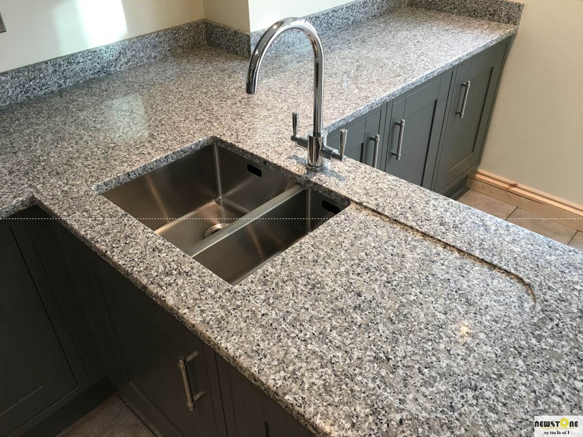 Đá hoa cương tự nhiên Granite Trắng Xanh Tây Ban Nha