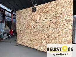 Đá hoa cương tự nhiên Granite Solarius nhập khẩu – Vàng vân hổ phách