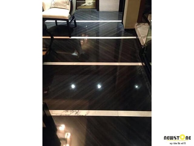 Đá Marble Cẩm Thạch Wooden Black 