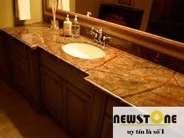 Đá Marble – Cẩm Thạch Rainforest Golden Ấn Độ 