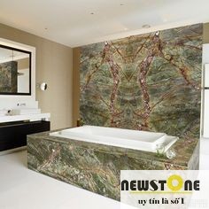 Đá Marble – Cẩm Thạch Rainforest Green tự nhiên 