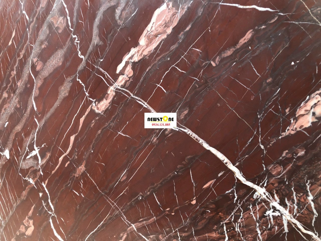 Đá Marble Rosa Refillo (Đỏ Tia Chớp)