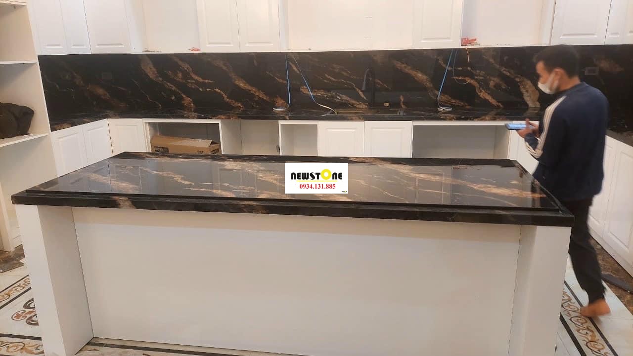Đá Nhân Tạo Nung Kết Black Fusion