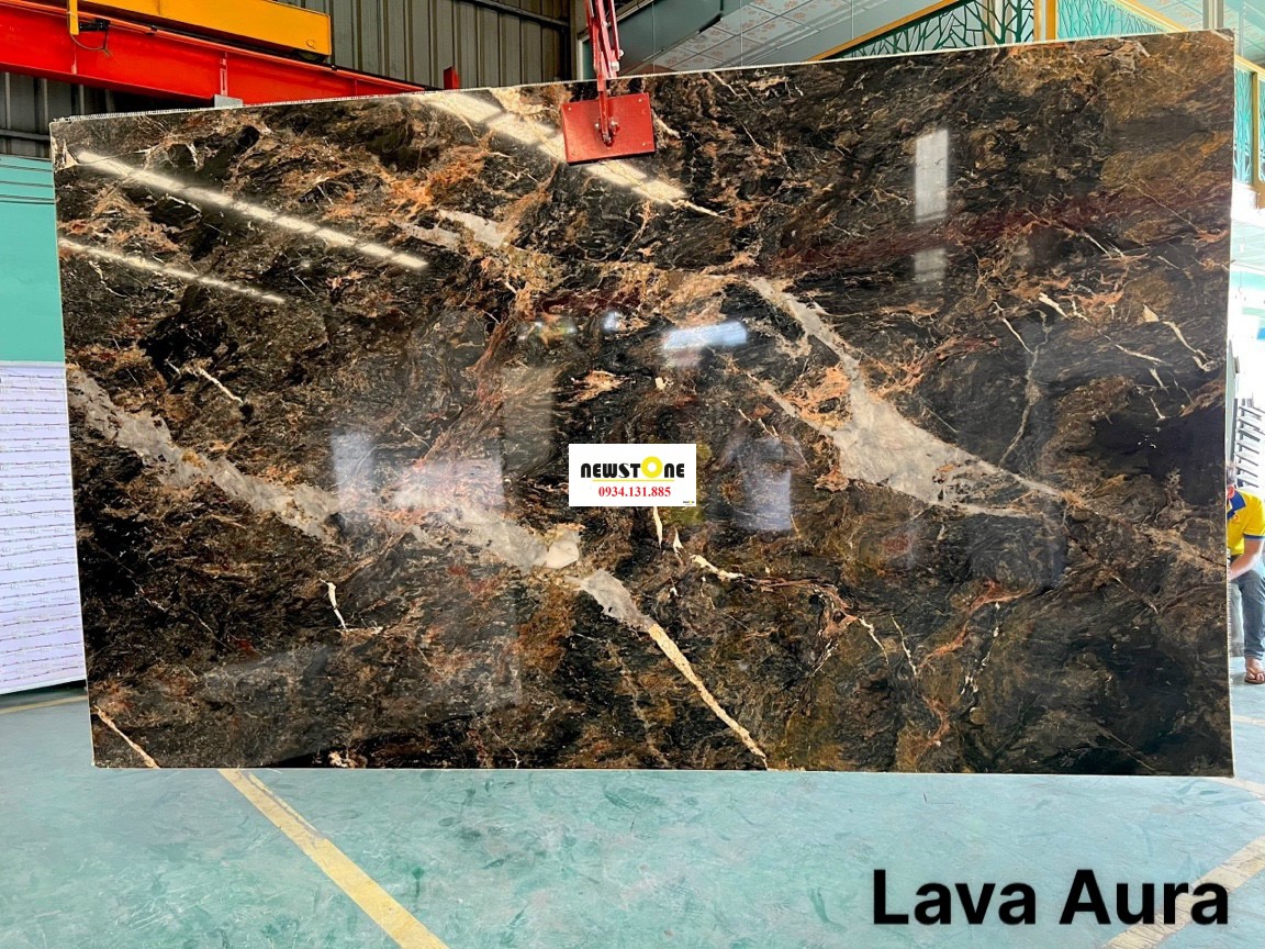 Đá Marble Lava Aura