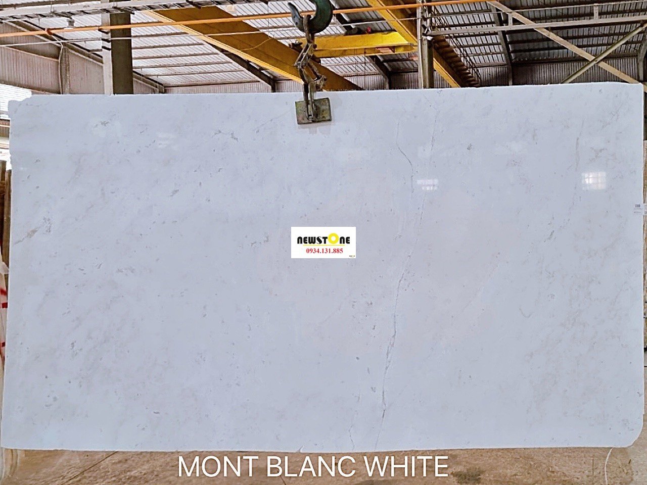 Đá Marble Mont Blanc White