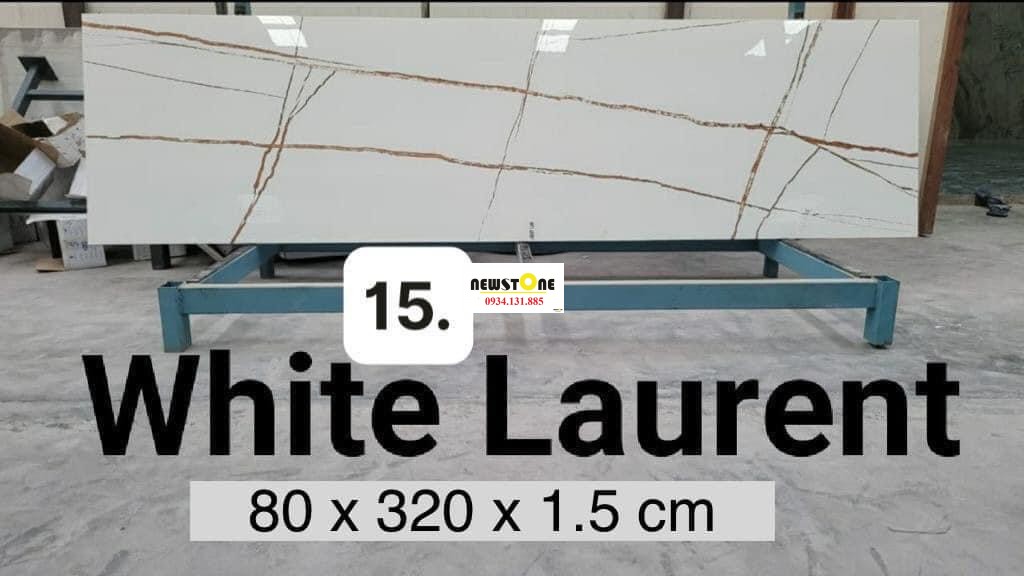 Đá Nhân Tạo White Laurent 