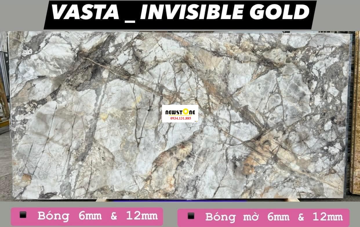 Đá Nhân Tạo Cao Cấp Invisible Gold