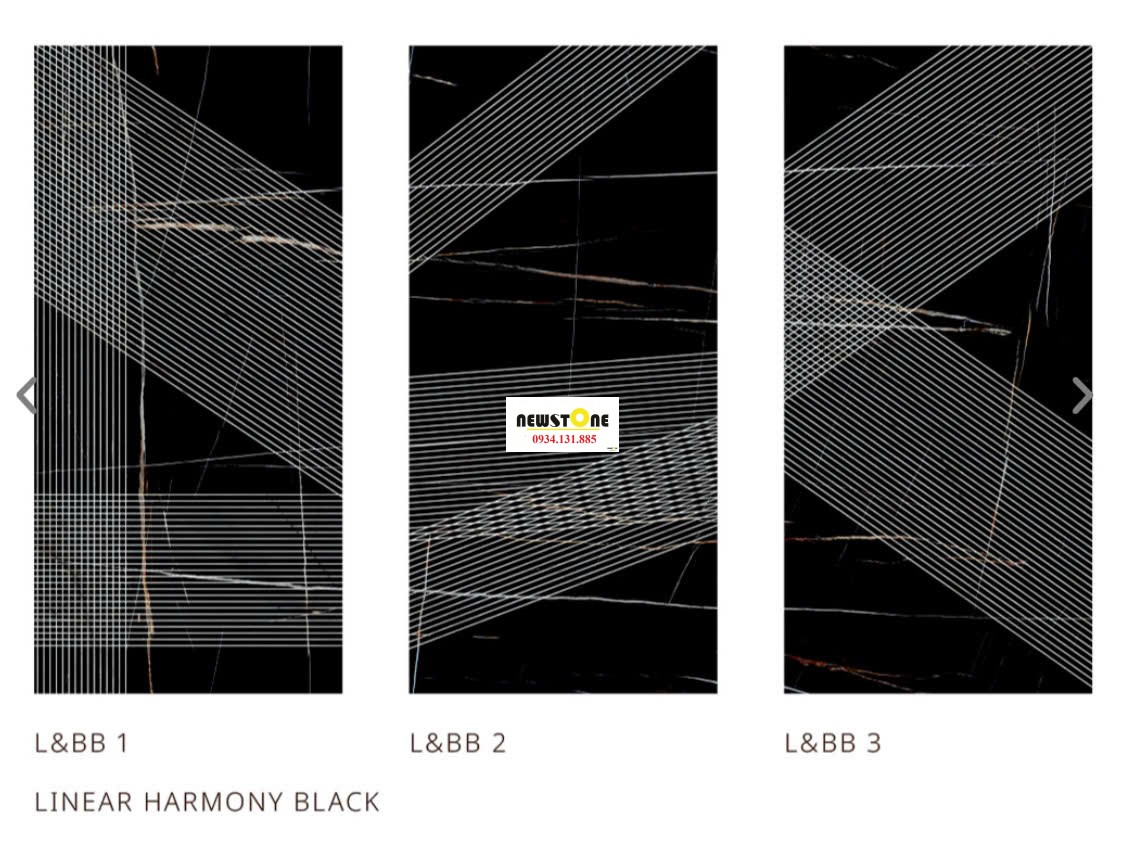 Đá Vasta Linear Harmony Black