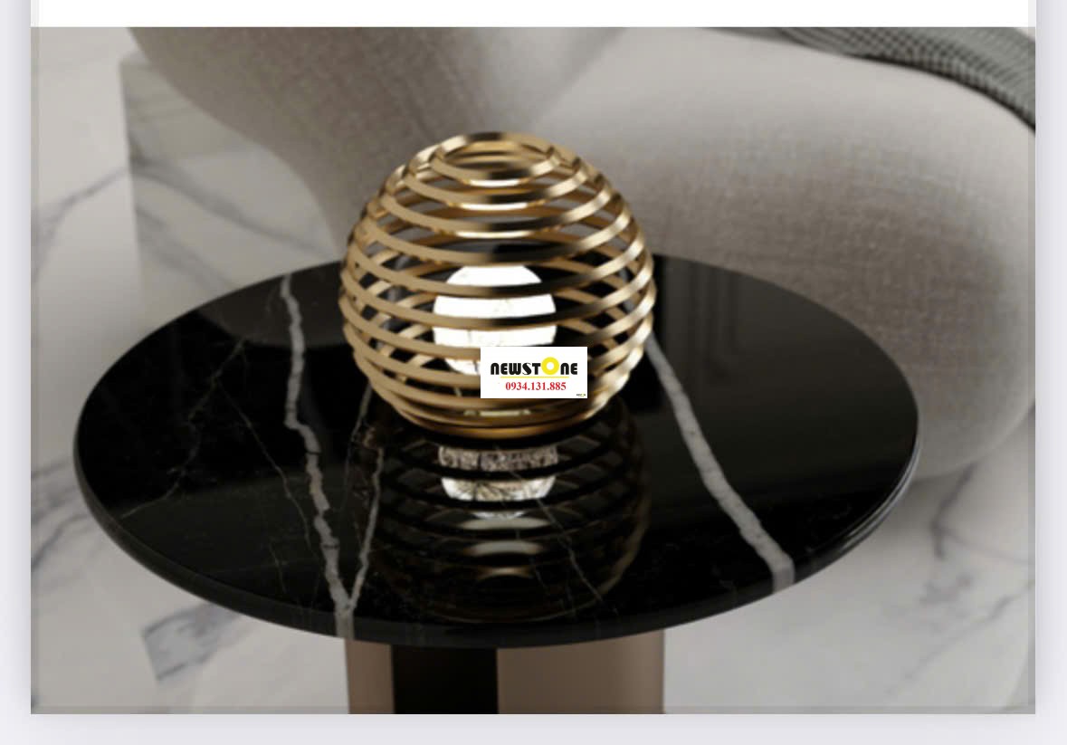 Đá Nung Kết Vasta Black Maquina xuyên vân 