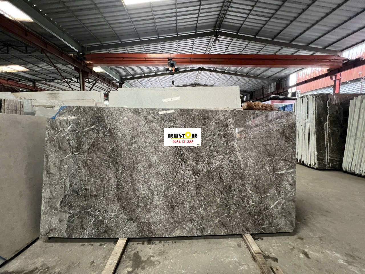 Đá Marble Grey Pear