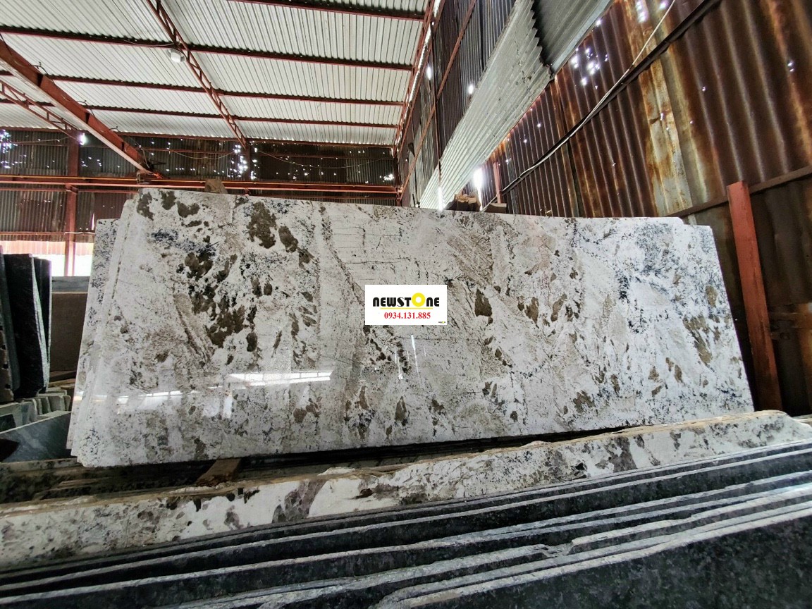 da granite azul white